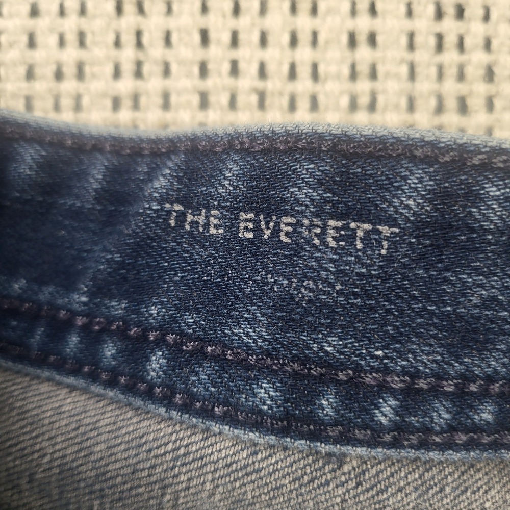 AG Jeans Men 36x34 Blue The Everett Slim Straight Denim 360 Stretch 1794TSYEQUA - Picture 8 of 10